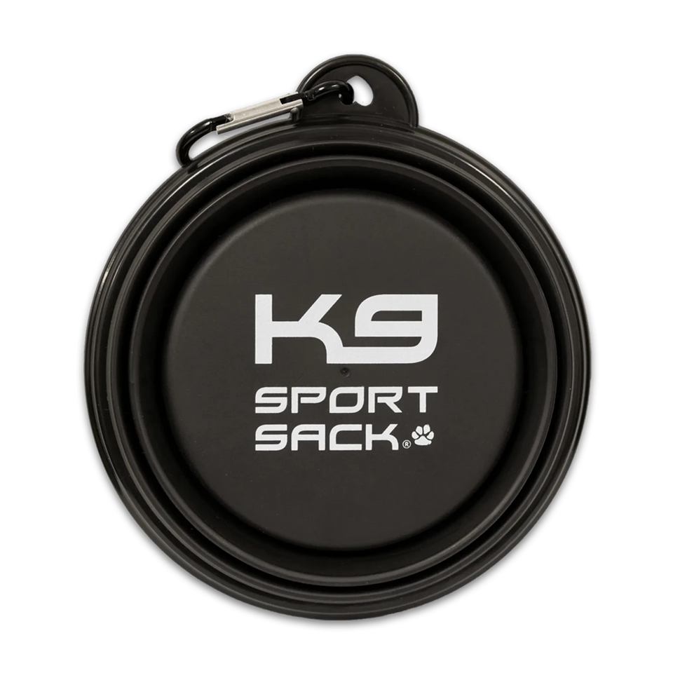 K9 Sport Saucer Collapsible Silicone Dog Bowl - Pets Perfect