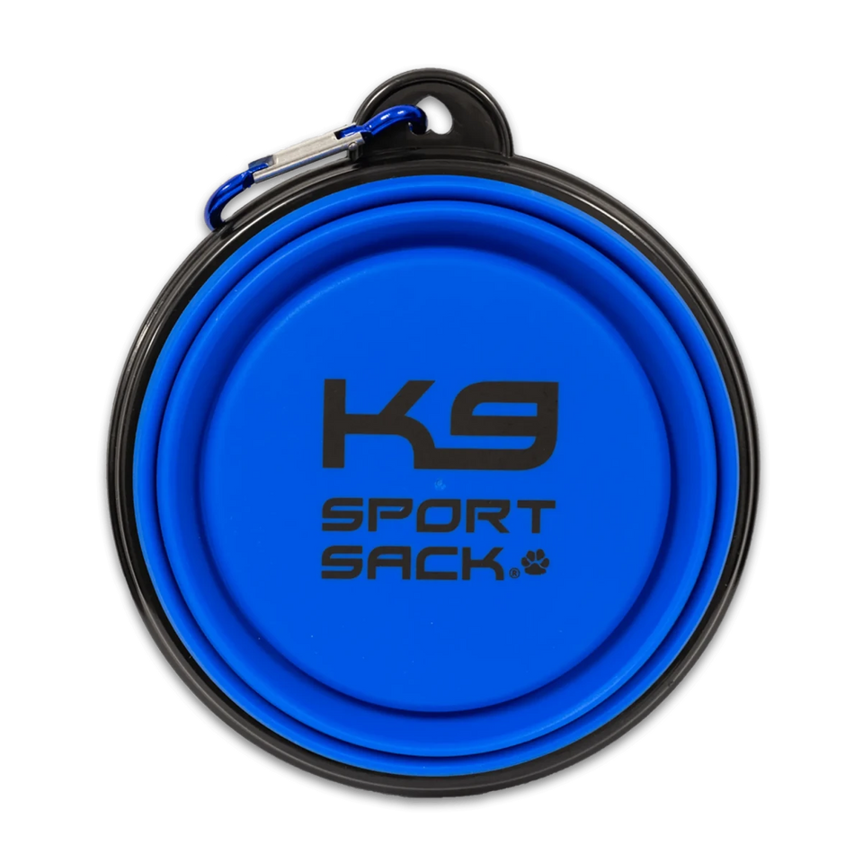 K9 Sport Saucer Collapsible Silicone Dog Bowl - Pets Perfect