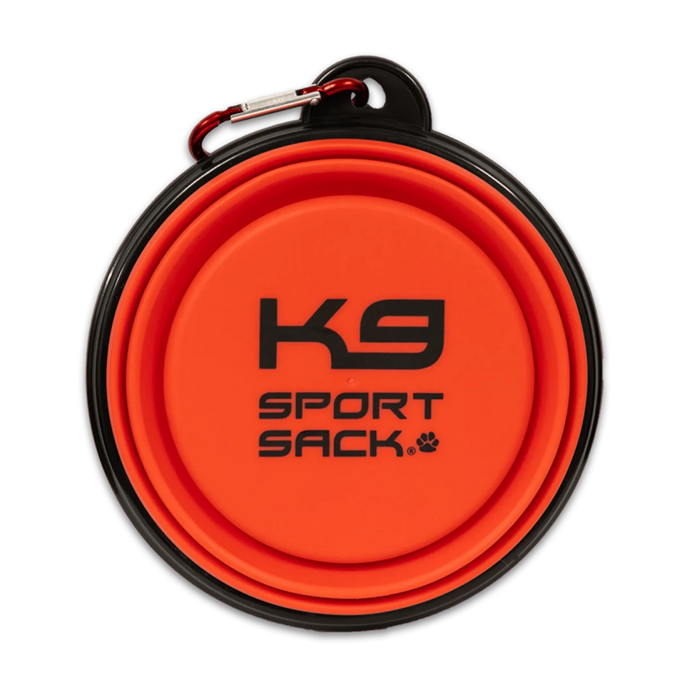 K9 Sport Saucer Collapsible Silicone Dog Bowl - Pets Perfect