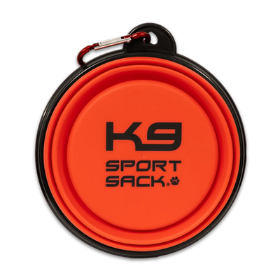 K9 Sport Saucer Collapsible Silicone Dog Bowl - Pets Perfect