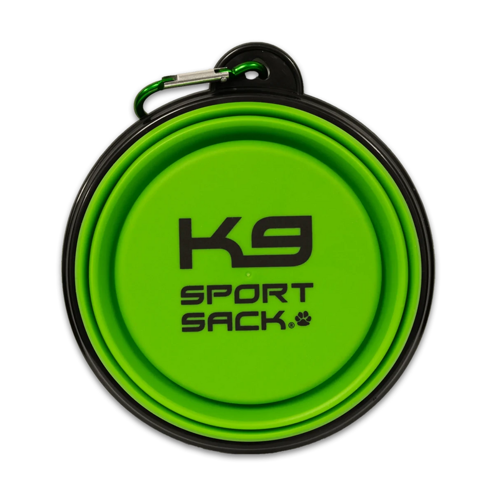 K9 Sport Saucer Collapsible Silicone Dog Bowl - Pets Perfect
