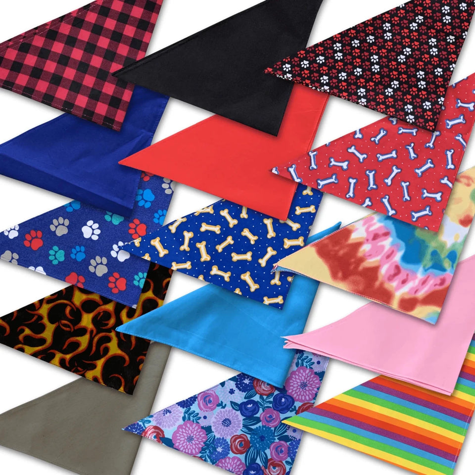 K9 Sport Sack Dog Bandana - 100% Cotton, Made in USA - Pets Perfect