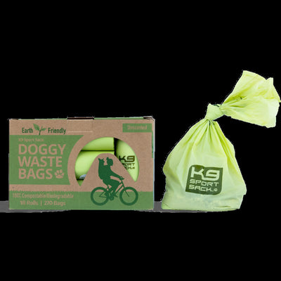 Doggy Waste Bags - Box of 18 Rolls, 270 BAGS