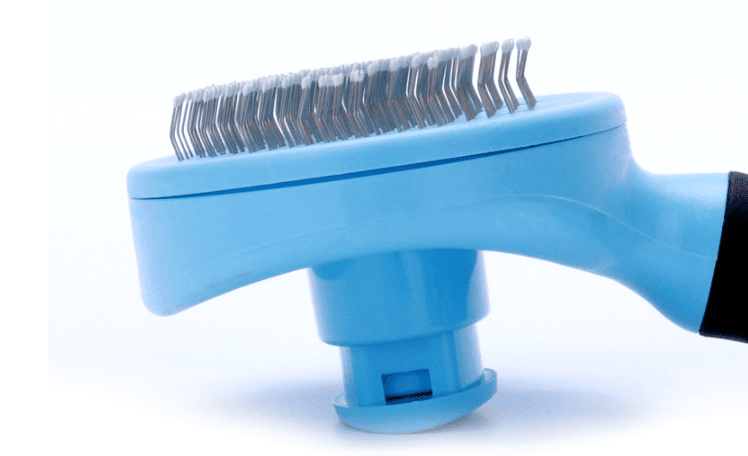 Dog Hugs Cat FabFur Grooming Brush - Detangling & Deshedding Brush for Dogs - Pets Perfect