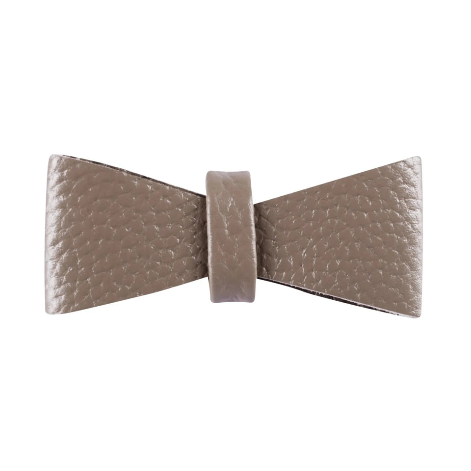 PoisePup Dog Bow Tie - Genuine Leather, 11 Colors - Pets Perfect