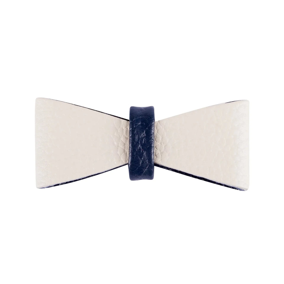 PoisePup Dog Bow Tie - Genuine Leather, 11 Colors - Pets Perfect