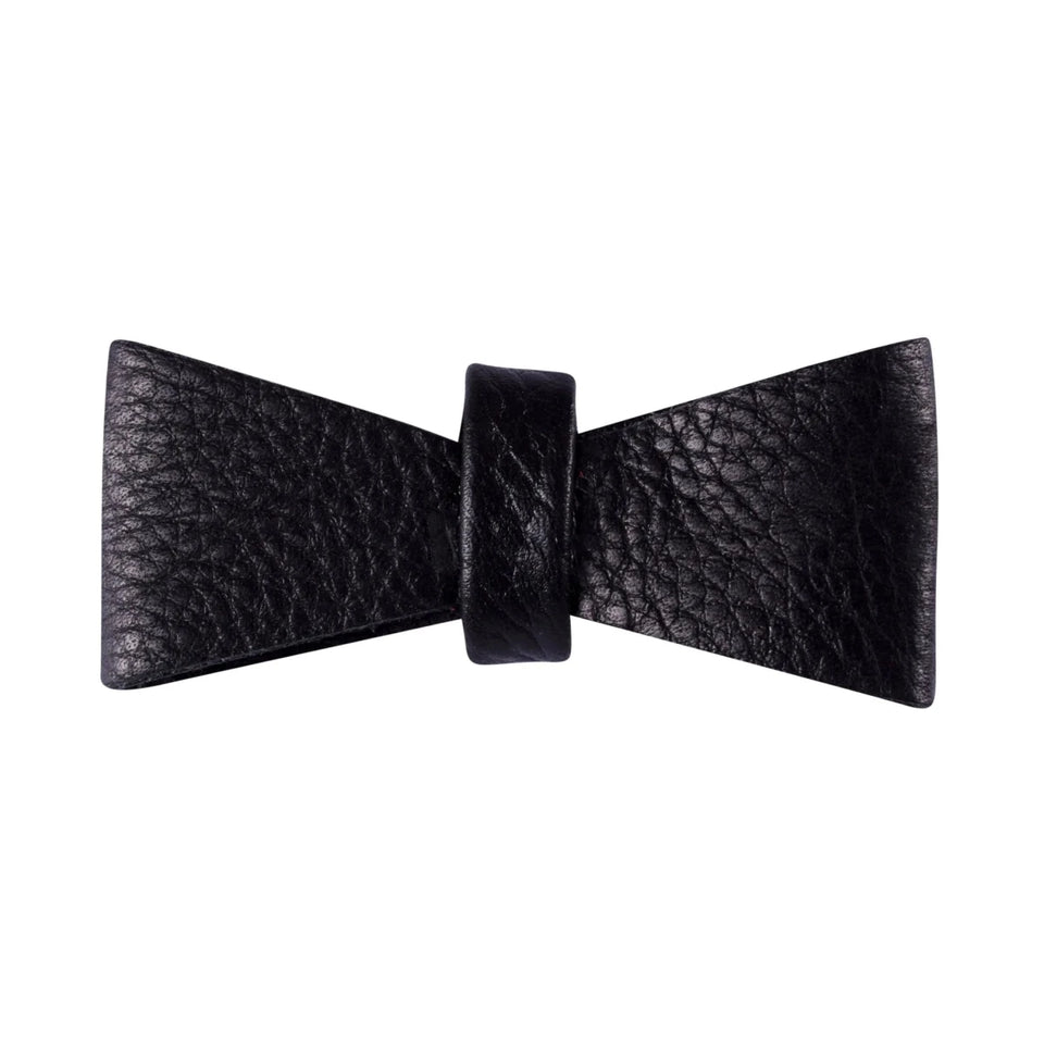 PoisePup Dog Bow Tie - Genuine Leather, 11 Colors - Pets Perfect