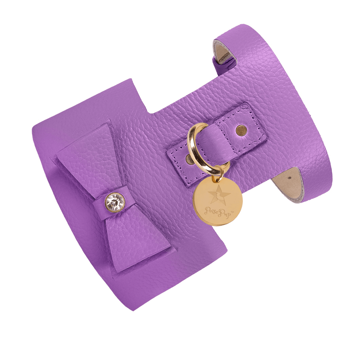 Elegantly Crafted Full - Grain Leather Dog Harness - Pets Perfect