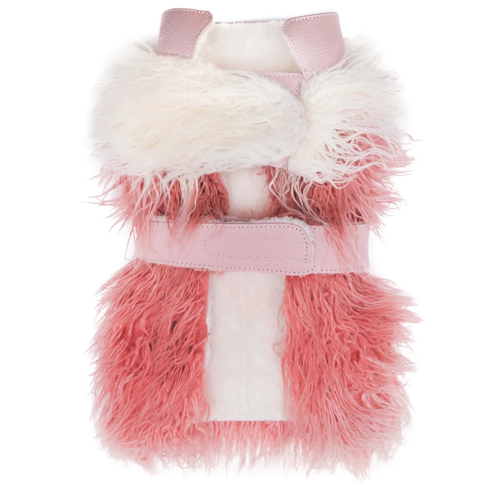 Mink Faux-Fur Vest - Pets Perfect