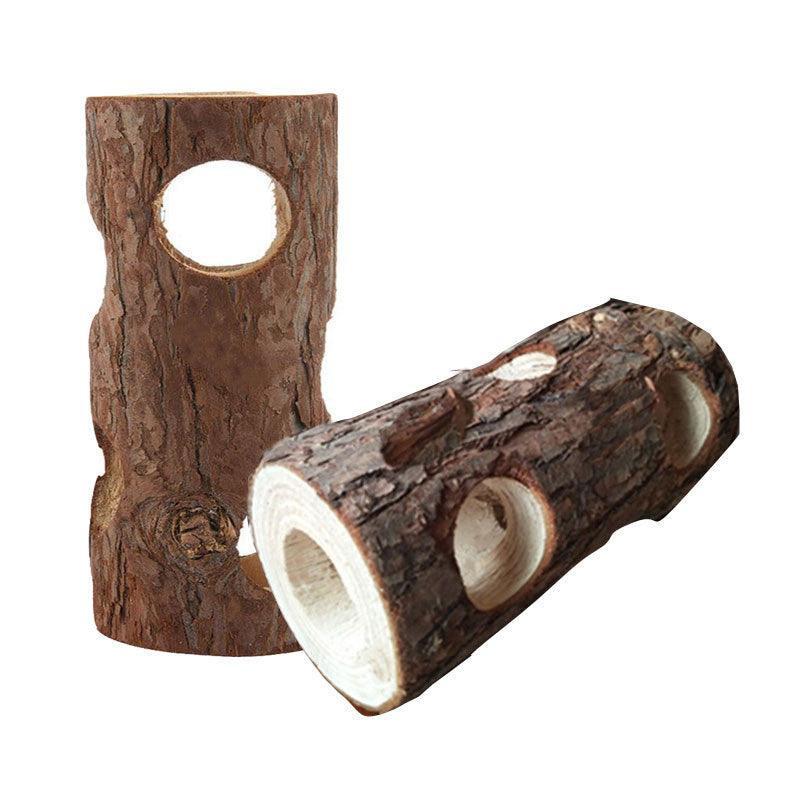Wooden Hamster Adventure Tube - Pets Perfect