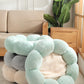 Floral Haven Pet Bed - Luxurious Flower - Shaped Blanket For Dogs And Cats - Pets Perfect