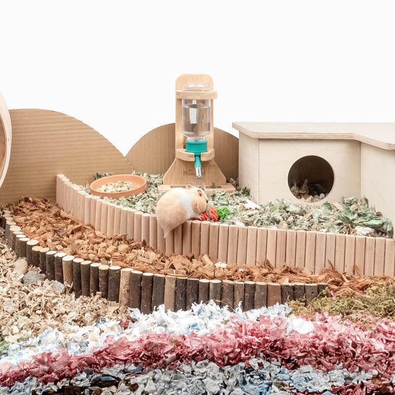 Rustic Woodland Hamster Swing.