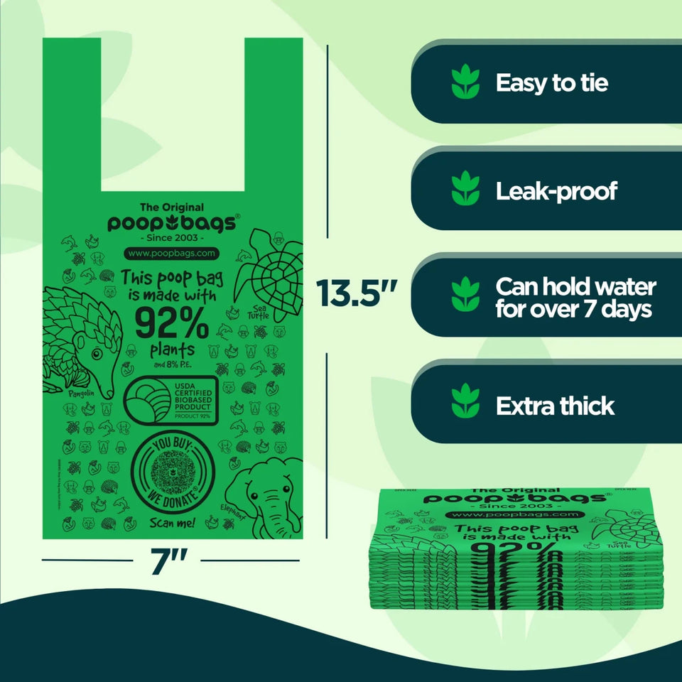 You Buy, We Donate Compostable Handle Tie - Pets Perfect