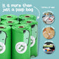 USDA Biobased Peanuts Orange Scented Leash Rolls