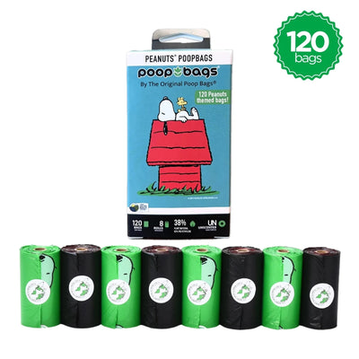USDA Biobased Peanuts Unscented Dog Leash Rolls - Pets Perfect