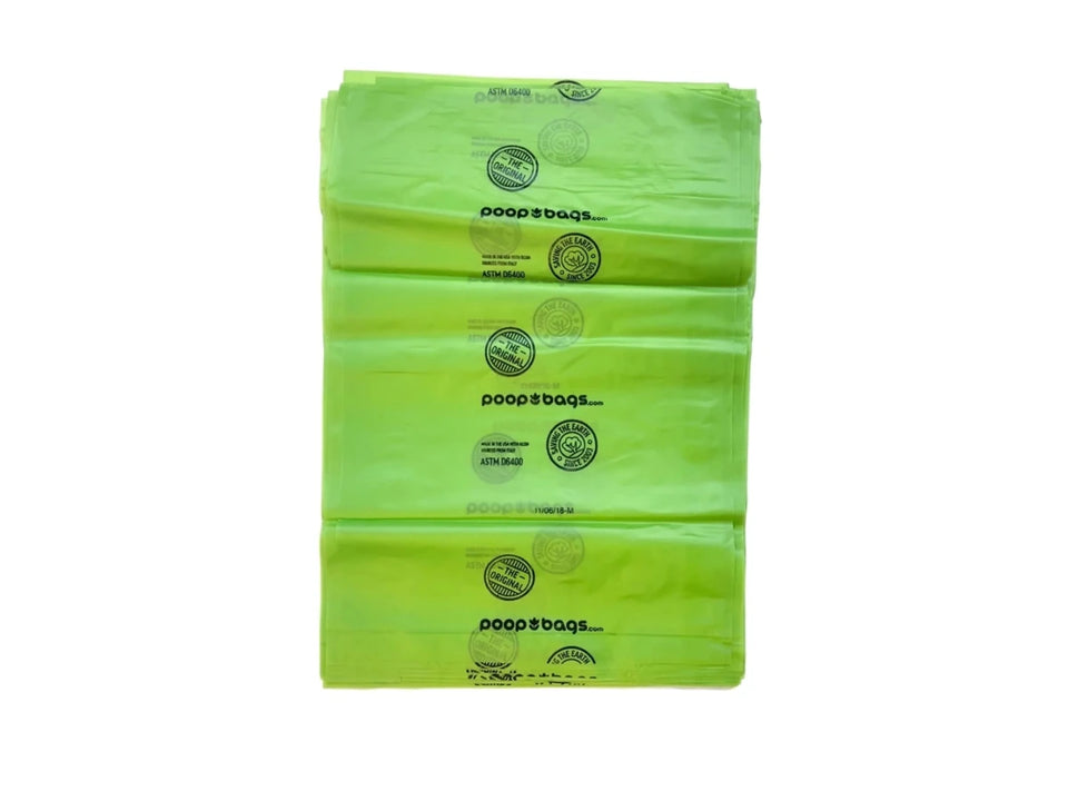 The Original Poop Bags Made in USA Flat Bags - Pets Perfect