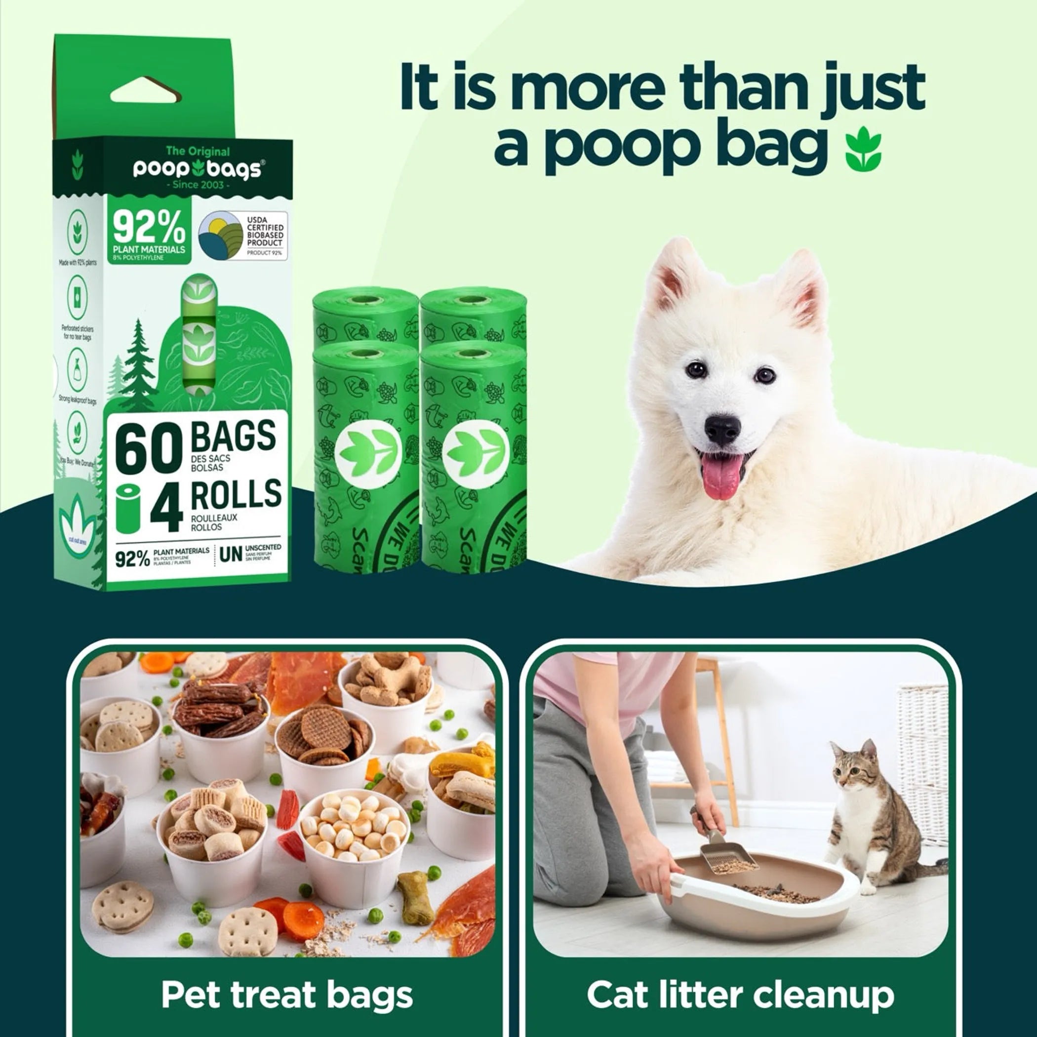 You Buy; We Donate Jane Goodall Institute Compostable