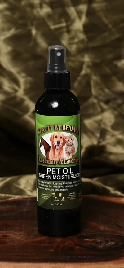 Rosemary and Lavender Pet Sheen Oil Moisturizer - Pets Perfect