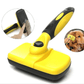 Dog Hugs Cat FurFreeze Self - Cleaning Slicker Brush - Stainless Steel Dog Grooming Brush - Pets Perfect