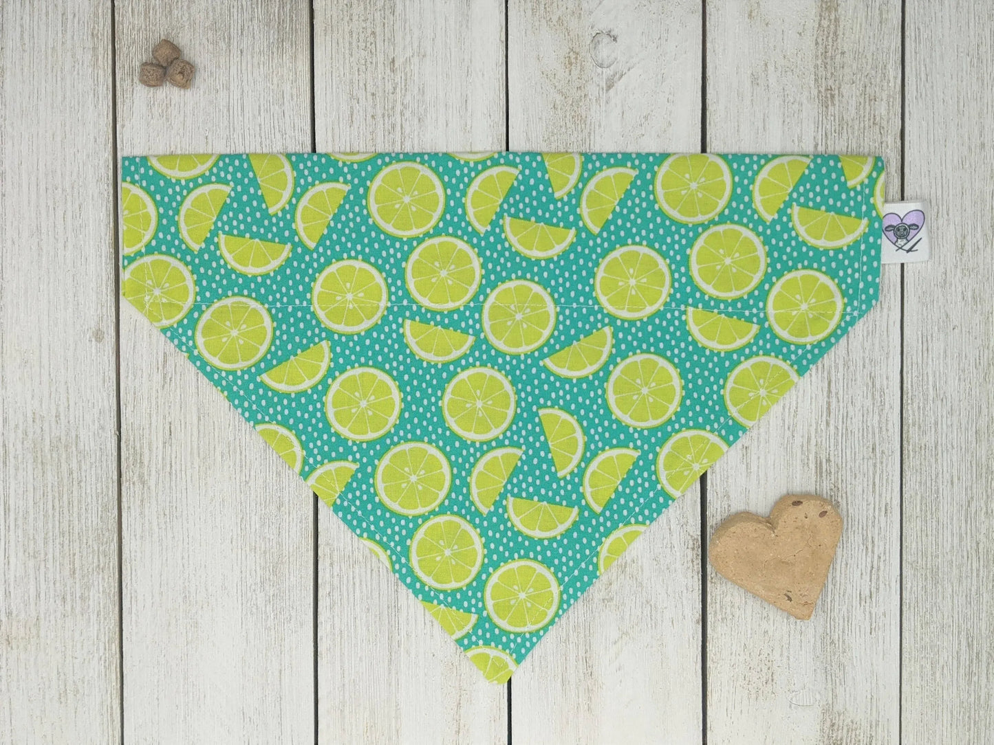 Over-The-Collar Dog Bandana - Handmade Slide-On, 26 Prints, XS to L