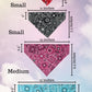 Over-The-Collar Dog Bandana - Handmade Slide-On, 26 Prints, XS to L