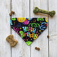 Halloween Dog Bandana - Over-The-Collar Slide-On Pet Bandana (Multiple Sizes)