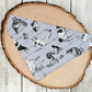 Halloween Dog Bandana Over Collar - Handmade Slide-On Pet Bandana for Dogs