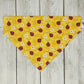 Halloween Dog Bandana - Over-The-Collar Slide-On Pet Bandana (Multiple Sizes)