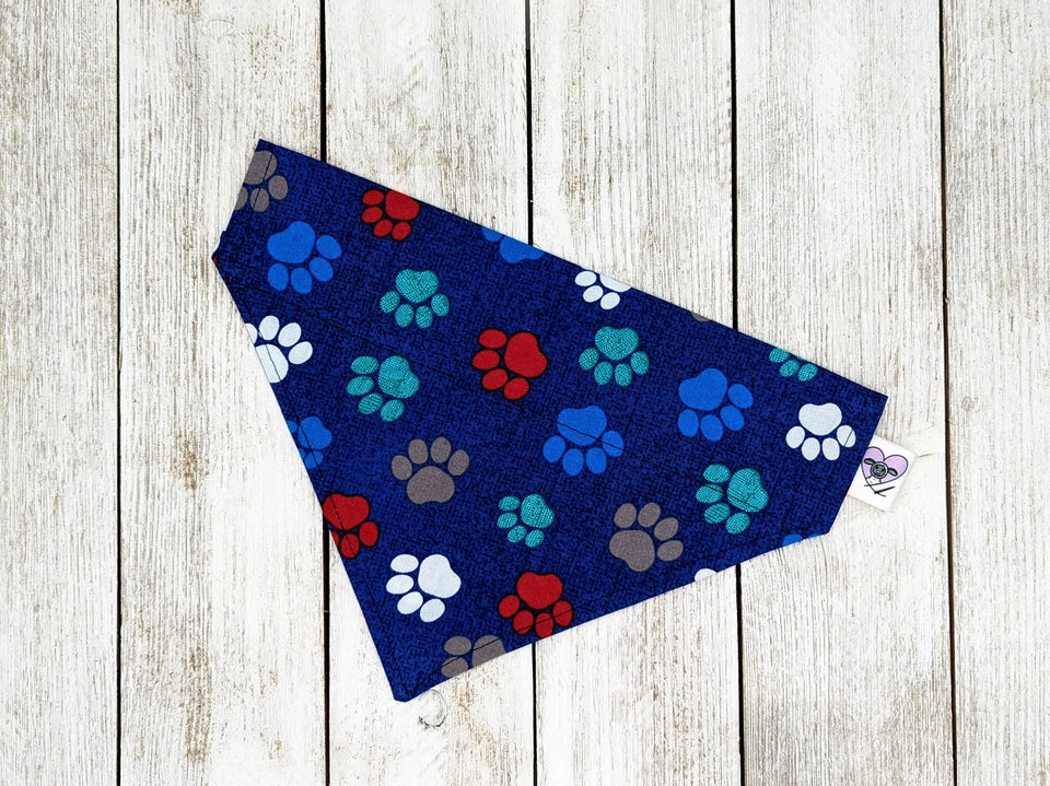 Halloween Dog Bandana Over Dog Collar, SMALL/1, view 76