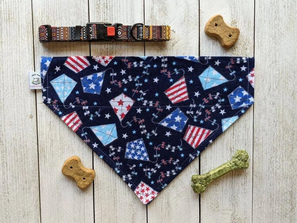 Halloween Dog Bandana Over Dog Collar, KITTY/1, view 119