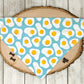 Sunny Side Up Eggs - No Tie Dog Collar Bandana
