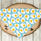Sunny Side Up Eggs - No Tie Dog Collar Bandana