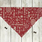 Halloween Dog Bandana - Over-The-Collar Slide-On Pet Bandana (Multiple Sizes)