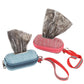 Portable Pet Waste Bag Dispenser - Convenient Leash - Attachable Dog Poop Bag Holder - Pets Perfect