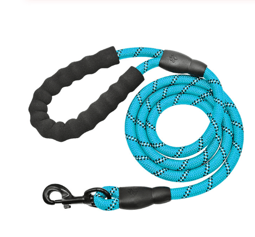 Reflective Comfort Leash - Premium Nylon Dog Leash For Walking And Training - Ultimate Pet Safety And Control