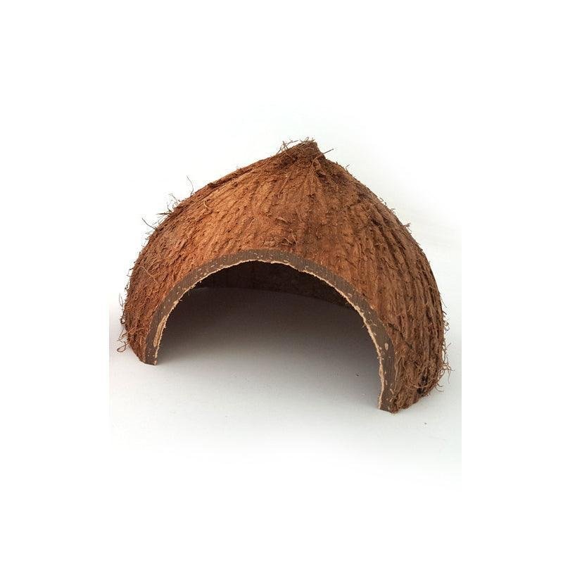 Reptile Retreat: Handmade Coconut Shell Hideout For Turtles, Scorpions, And Lizards - Pets Perfect