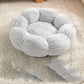 Floral Haven Pet Bed - Luxurious Flower - Shaped Blanket For Dogs And Cats - Pets Perfect