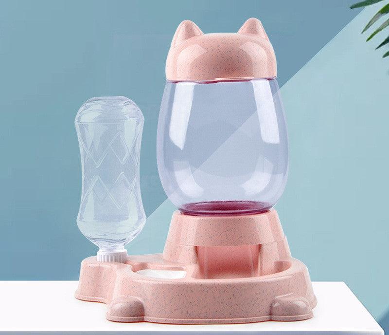 Pet Oasis: Automatic Feeder And Water Dispenser - Pets Perfect
