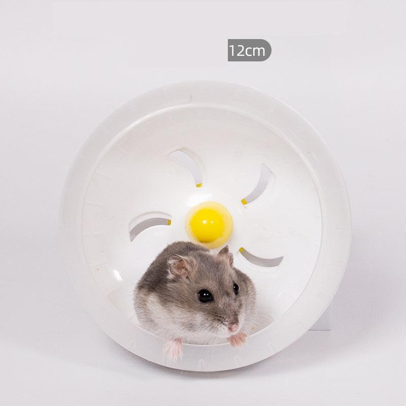 Silent Hamster Exercise Wheel - Quiet Spin Design - Pets Perfect