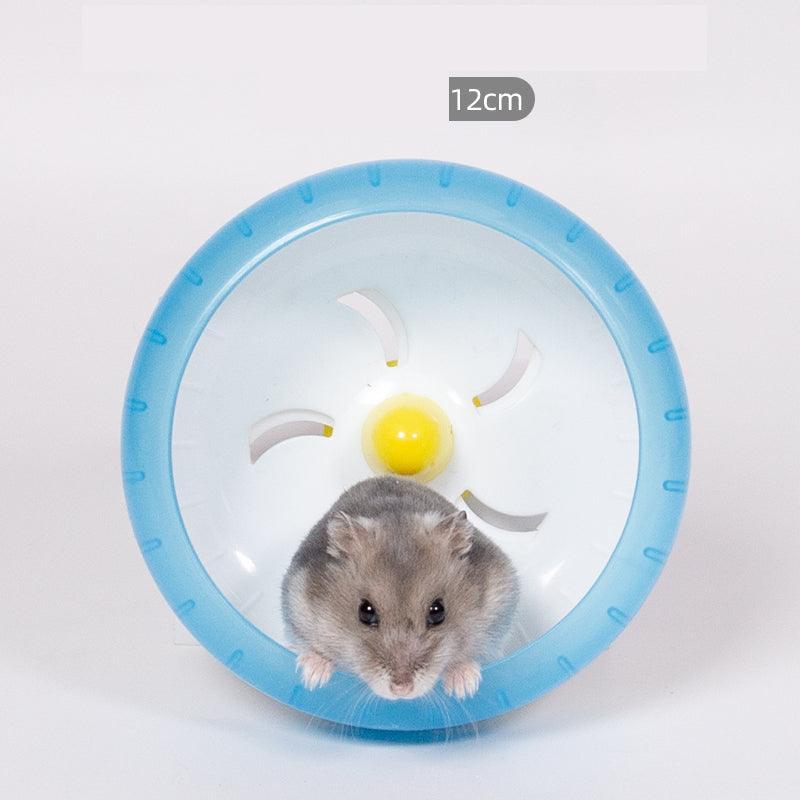Silent Hamster Exercise Wheel - Quiet Spin Design - Pets Perfect
