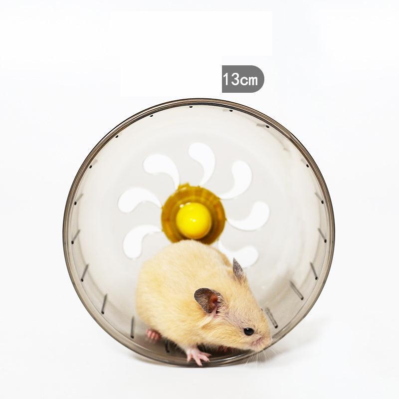 Silent Hamster Exercise Wheel - Quiet Spin Design - Pets Perfect