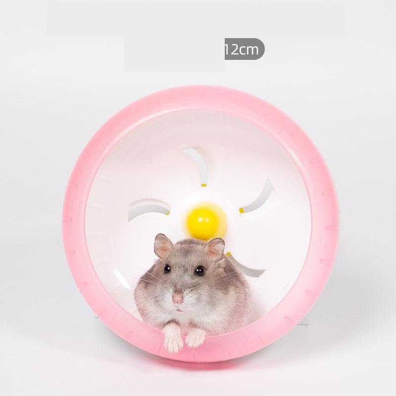 Silent Hamster Exercise Wheel - Quiet Spin Design - Pets Perfect