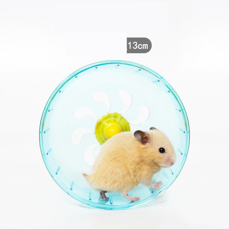 Silent Hamster Exercise Wheel - Quiet Spin Design - Pets Perfect
