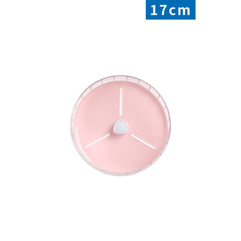 Ultra-Quiet Hamster Running Wheel Roller With Stand - The Perfect Toy For Your Furry Friend.