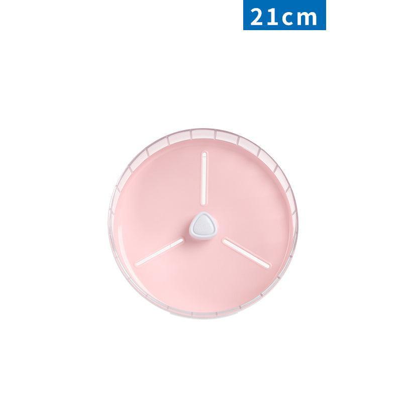 Ultra-Quiet Hamster Running Wheel Roller With Stand - The Perfect Toy For Your Furry Friend.