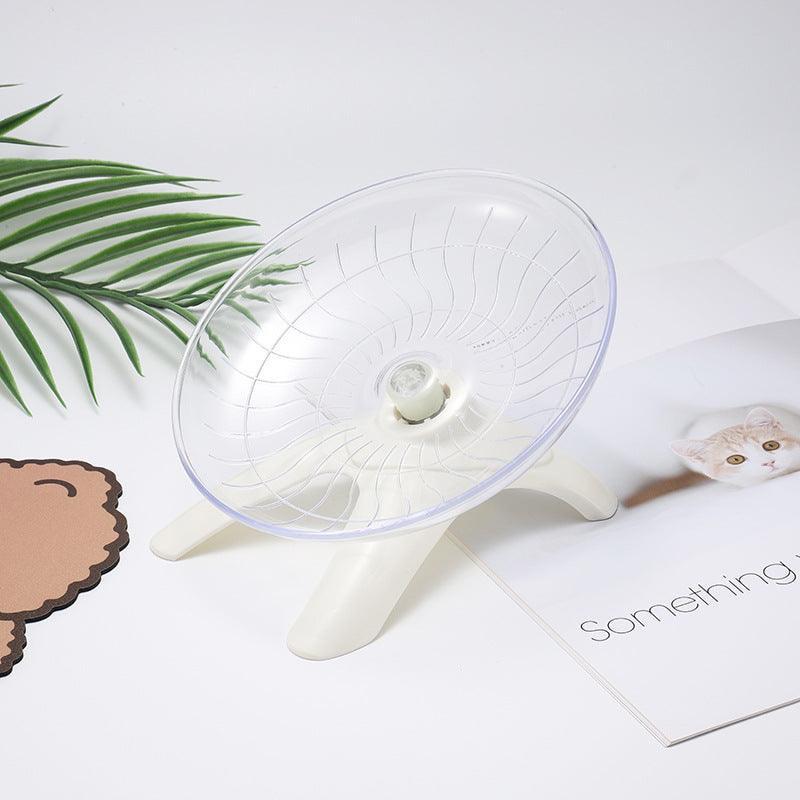 Silent Spinning Wheel - Steel Bearing Exercise Wheel for Hamsters & Small Pets - Pets Perfect