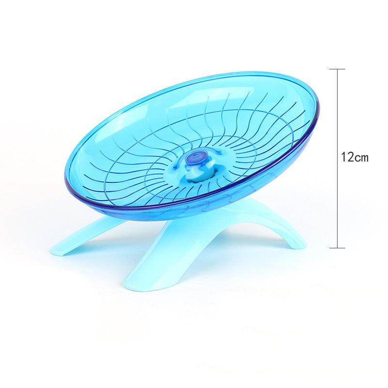 Silent Spinning Wheel - Steel Bearing Exercise Wheel for Hamsters & Small Pets - Pets Perfect