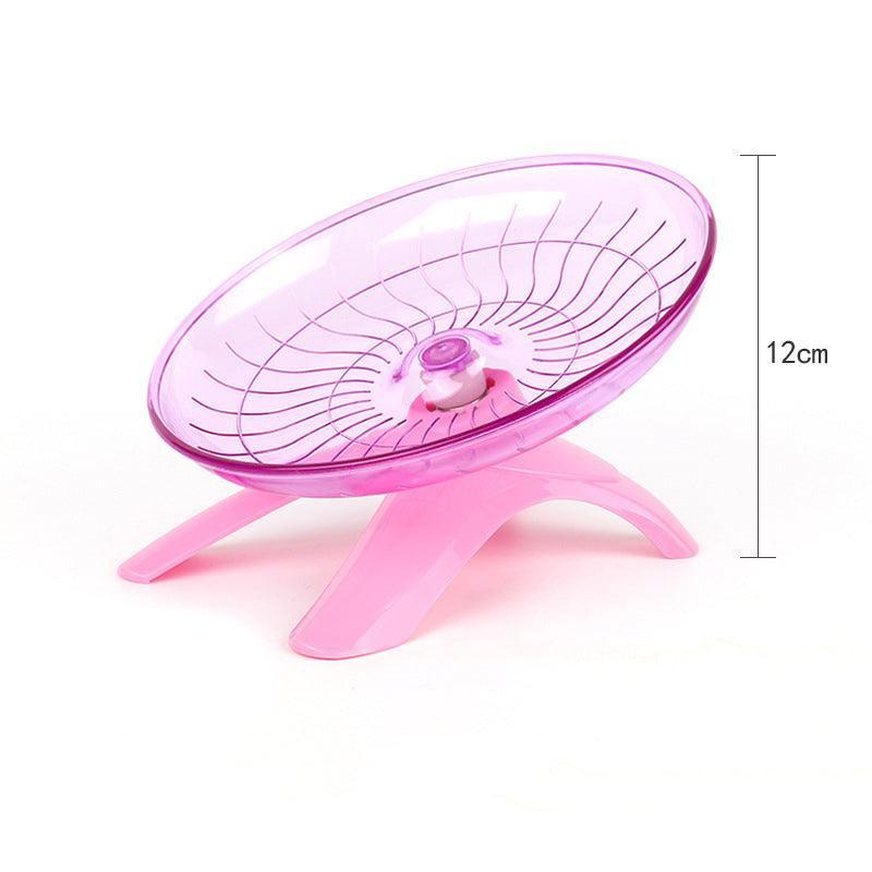 Silent Spinning Wheel - Steel Bearing Exercise Wheel for Hamsters & Small Pets - Pets Perfect