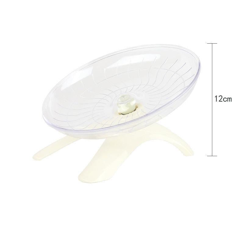 Silent Spinning Wheel - Steel Bearing Exercise Wheel for Hamsters & Small Pets - Pets Perfect