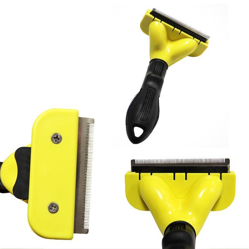 Stainless Steel Pet Grooming Comb - Hair Removal Tool for Dogs & Cats - Pets Perfect